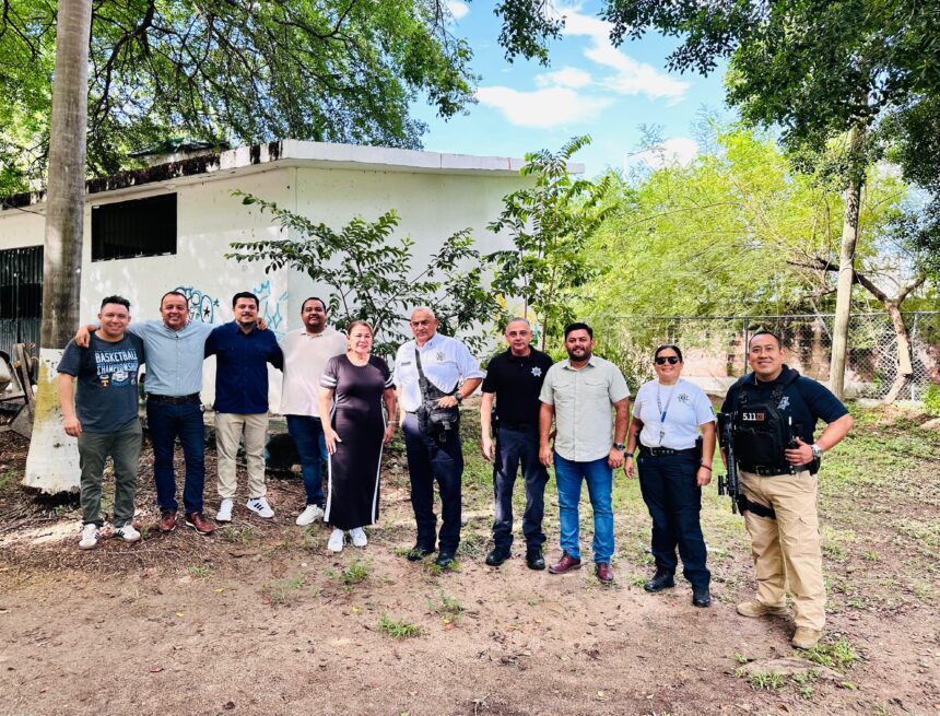 Fortalece Gobierno de Munguía seguridad en el Parque de La Aurora