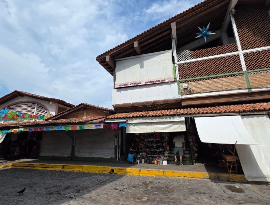 Locatarios del mercado del Río Cuale piden renovación de cableado eléctrico