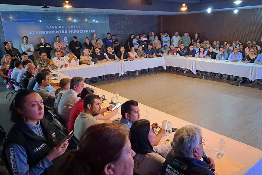 Consejo Municipal de Protección Civil refuerza acciones preventivas ante la tormenta tropical Simon