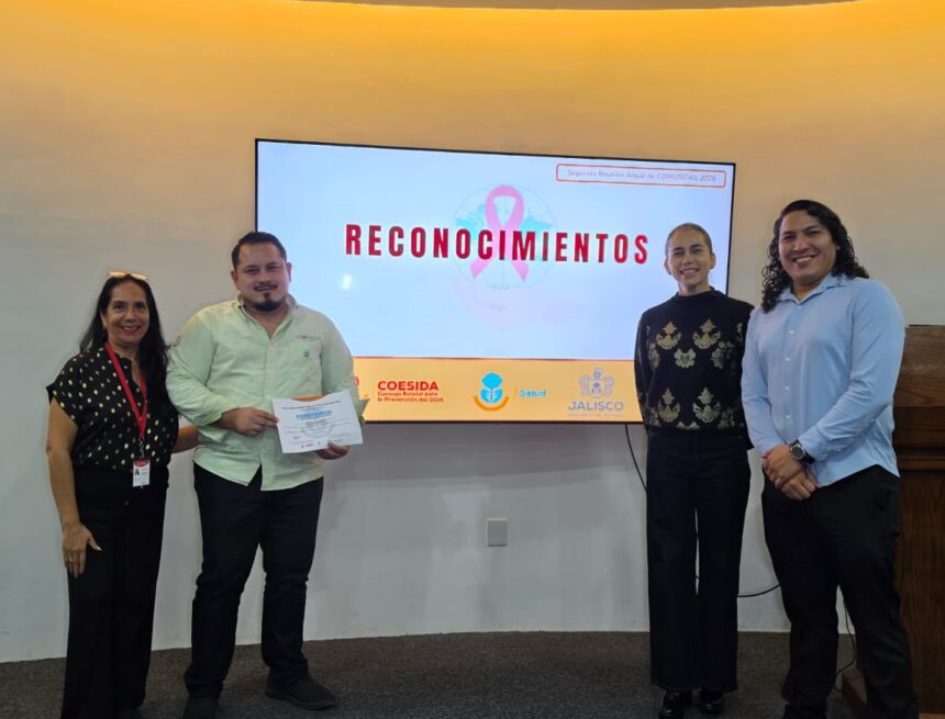 Recibe COMUSIDA mención honorífica por parte de COESIDA Jalisco