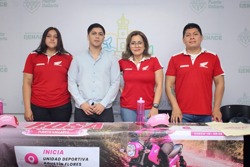 Invitan a mujeres motociclistas a participar en la Rodada Rosa