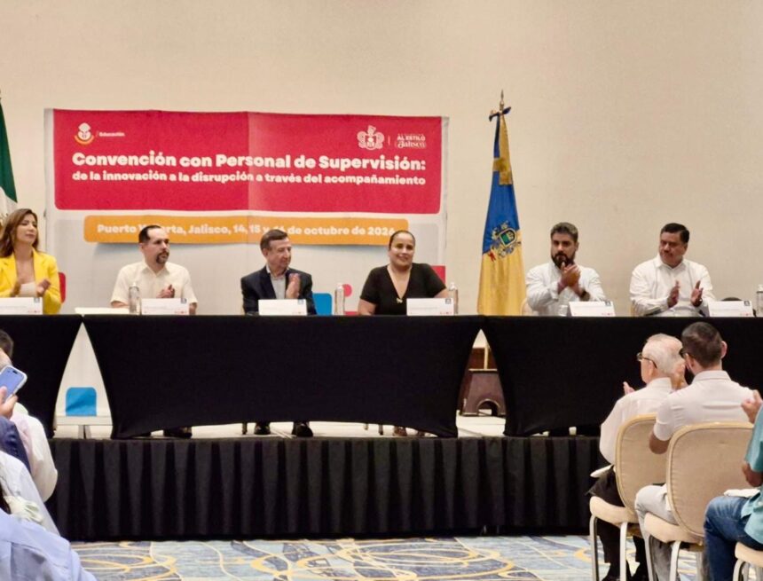 Participa Gobierno de Luis Munguía en convención estatal de supervisión educativa